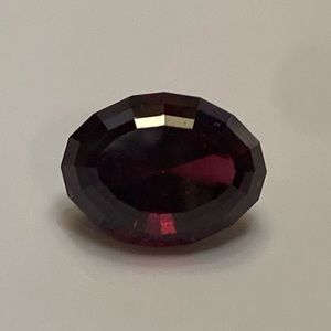 Approximately 11.6 x 8.7 mm Oval Garnet